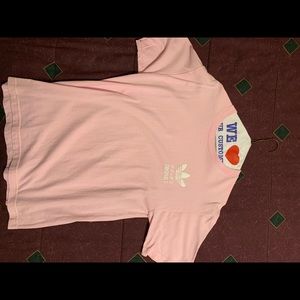 Pink Adidas Orignals T shirt Men